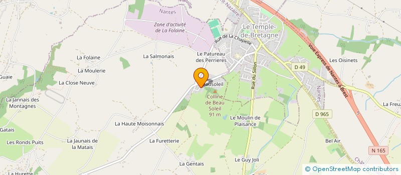 localisation de l'entreprise MADAME ANGELIQUE COCHETEL  CORDEMAIS