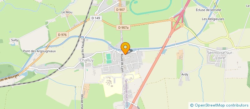 localisation de l'entreprise MADAME ANGELIQUE COGNET  SERMOISE-SUR-LOIRE