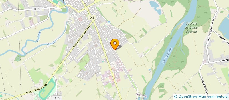 localisation de l'entreprise MADAME ANGELIQUE COIGNARD  GRENADE