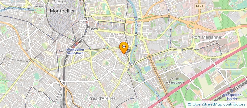 localisation de l'entreprise MADAME ANGELIQUE COLAS à MONTPELLIER