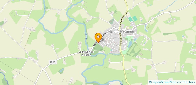 localisation de l'entreprise MADAME ANGELIQUE COLLET  AUVERS-LE-HAMON