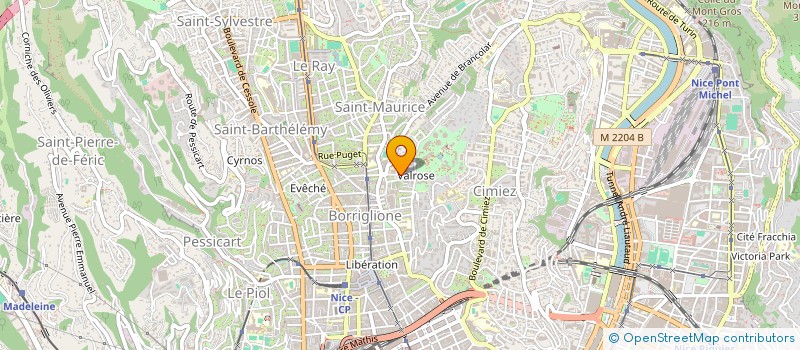 localisation de l'entreprise MADAME ANGELIQUE CONSTANT  NICE