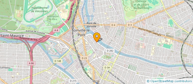 localisation de l'entreprise MADAME ANGELIQUE CONVERTY  JOINVILLE-LE-PONT