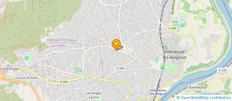 localisation de l'entreprise MADAME ANGELIQUE CORNETTE  VILLENEUVE-LES-AVIGNON