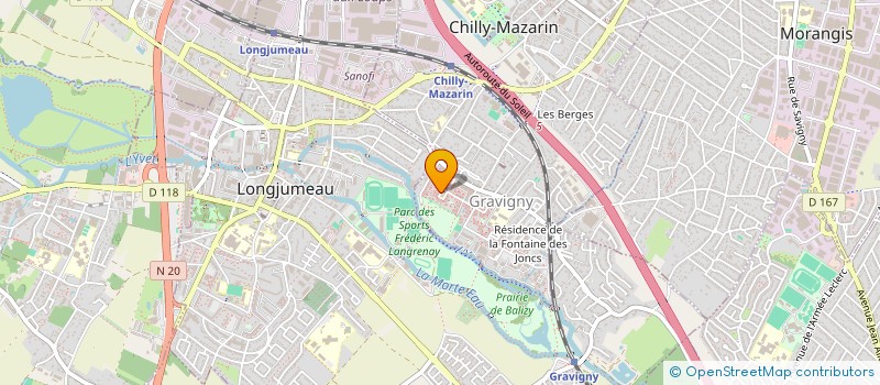 localisation de l'entreprise MADAME ANGELIQUE CORRION  CHILLY-MAZARIN