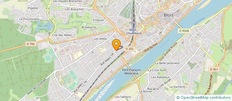 localisation de l'entreprise MADAME ANGELIQUE COSNIER  BLOIS