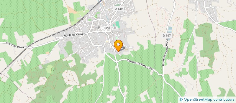 localisation de l'entreprise MADAME ANGELIQUE COURDAVAULT  BEAUVOISIN