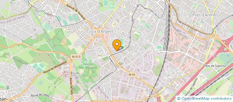 localisation de l'entreprise MADAME ANGELIQUE COURILLON à MONTPELLIER