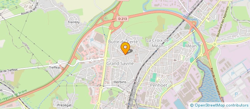 localisation de l'entreprise MADAME ANGELIQUE COURTEILLE  TRIGNAC