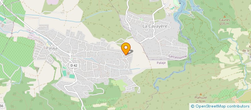 localisation de l'entreprise MADAME ANGELIQUE COUTELLIER  PALAJA