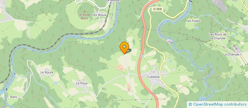 localisation de l'entreprise MADAME ANGELIQUE CREPON  SAINT-MAURICE-DE-LIGNON