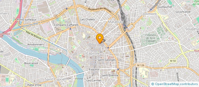 localisation de l'entreprise MADAME ANGELIQUE CROMBET à TOULOUSE