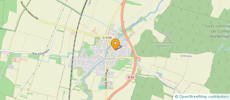 localisation de l'entreprise MADAME ANGELIQUE CUNY  OSTHEIM