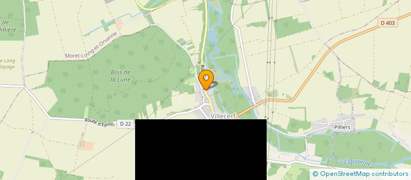 localisation de l'entreprise MADAME ANGELIQUE DA CONCEICAO ALEXANDRE  MORET-LOING-ET-ORVANNE