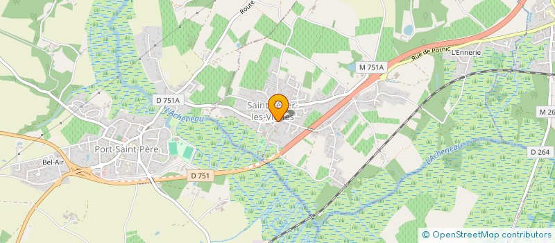 localisation de l'entreprise MADAME ANGELIQUE DA SILVA  SAINT-LEGER-LES-VIGNES