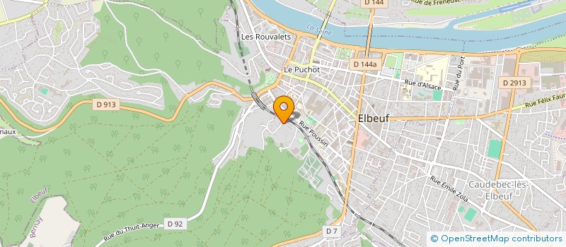 localisation de l'entreprise MADAME ANGELIQUE DANEL à ELBEUF