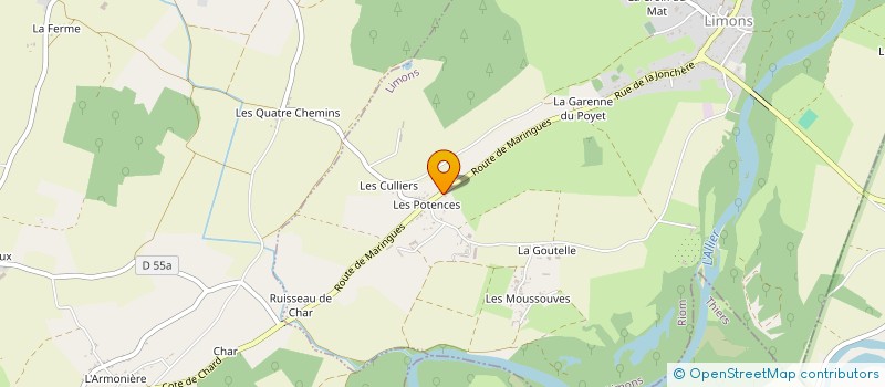 localisation de l'entreprise MADAME ANGELIQUE DARENNE à LIMONS