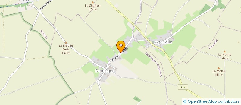 localisation de l'entreprise MADAME ANGELIQUE DAZIN  AGENVILLE