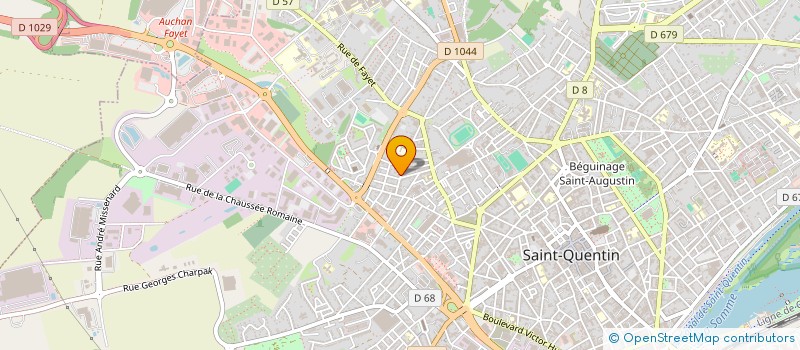 localisation de l'entreprise MADAME ANGELIQUE DE LA GRAND ANNE à SAINT-QUENTIN