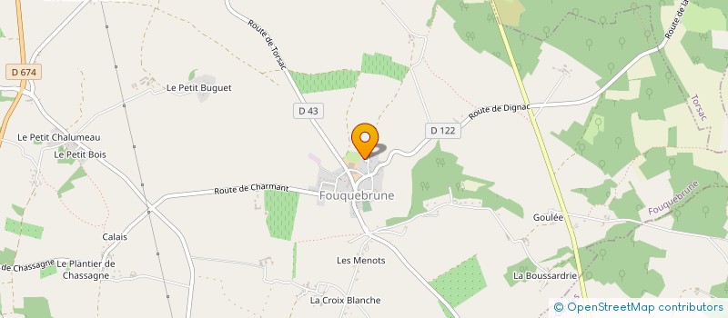 localisation de l'entreprise MADAME ANGELIQUE DECOULGENT  FOUQUEBRUNE