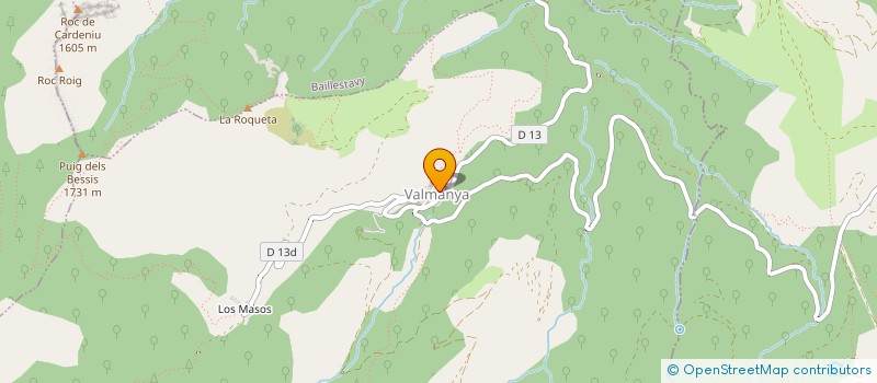 localisation de l'entreprise MADAME ANGELIQUE DEFRENNES  VALMANYA