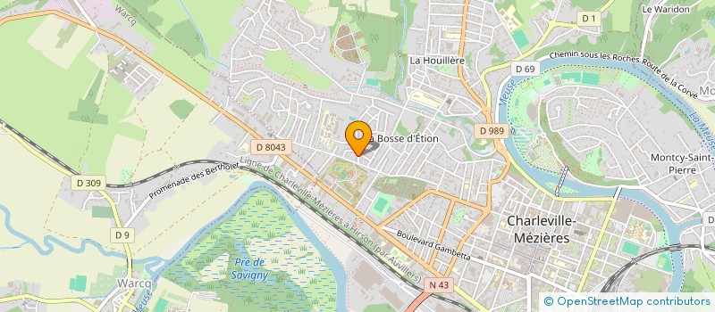 localisation de l'entreprise MADAME ANGELIQUE DEGLIAME à VILLERS-SEMEUSE