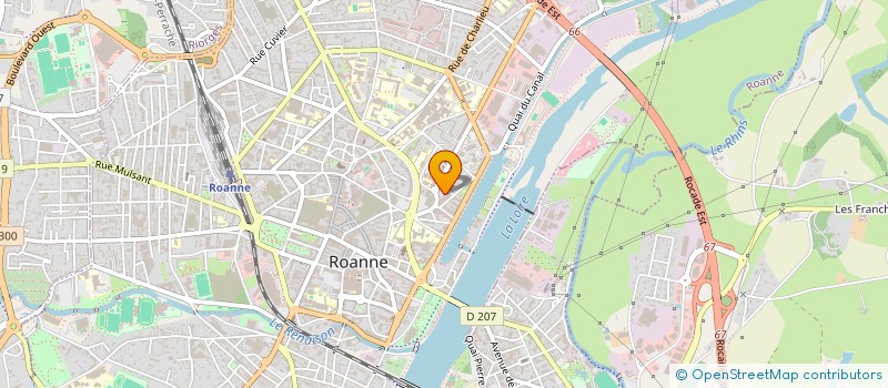 localisation de l'entreprise MADAME ANGELIQUE DEHAK  ROANNE