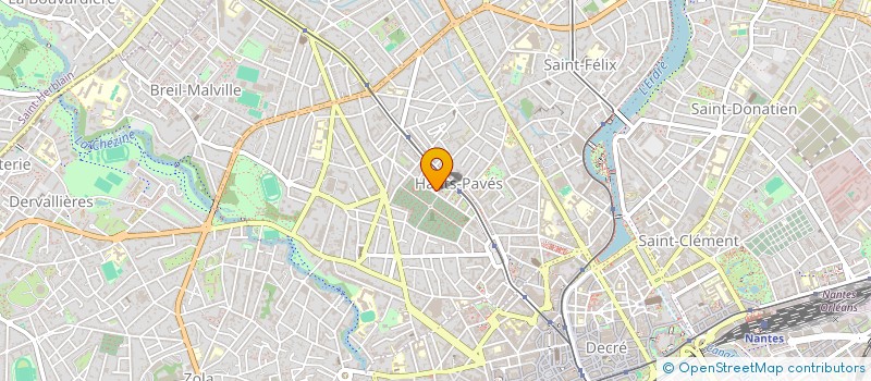 localisation de l'entreprise MADAME ANGELIQUE DELABOUDINIERE à NANTES
