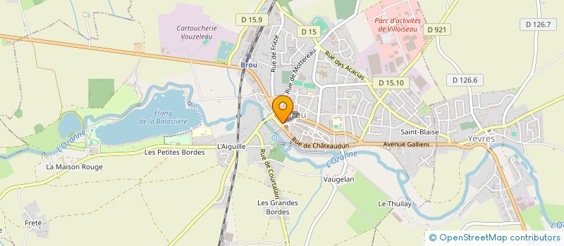 localisation de l'entreprise MADAME ANGELIQUE DELEPINE à BROU