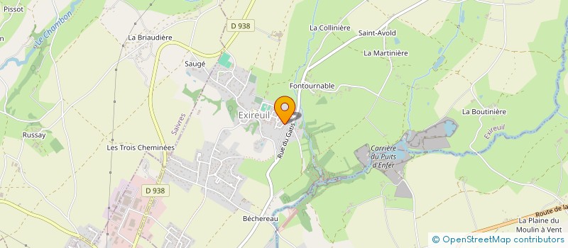 localisation de l'entreprise MADAME ANGELIQUE DELFAUT  EXIREUIL