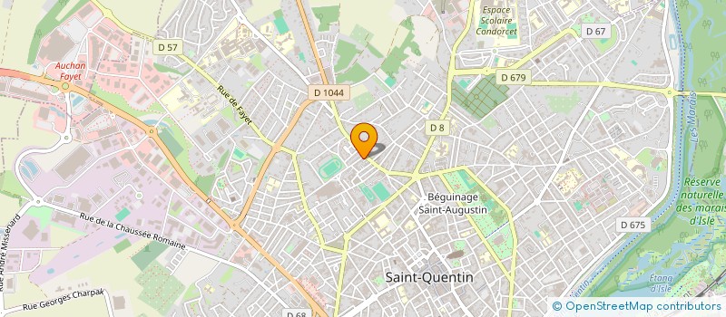 localisation de l'entreprise MADAME ANGELIQUE DEMAY à SAINT-QUENTIN