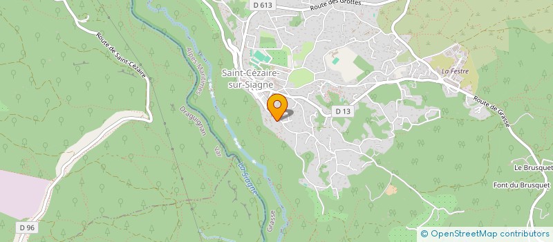 localisation de l'entreprise MADAME ANGELIQUE DENAMUR à SAINT-CEZAIRE-SUR-SIAGNE