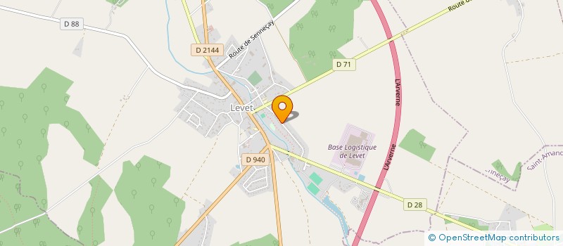 localisation de l'entreprise MADAME ANGELIQUE DENION  LEVET