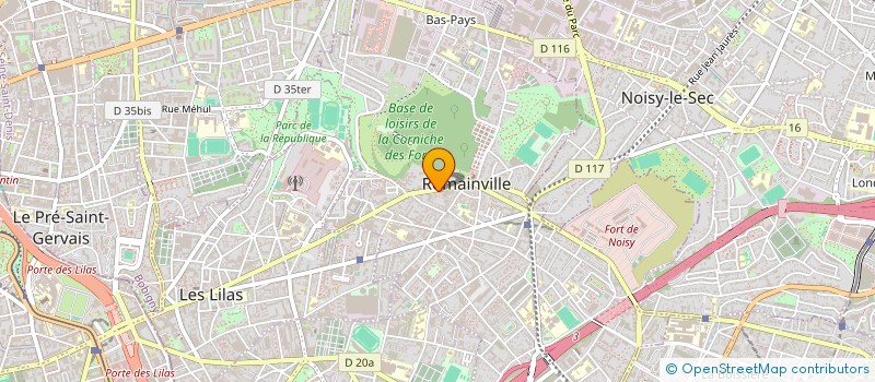 localisation de l'entreprise MADAME ANGELIQUE DERRIEN à ROMAINVILLE
