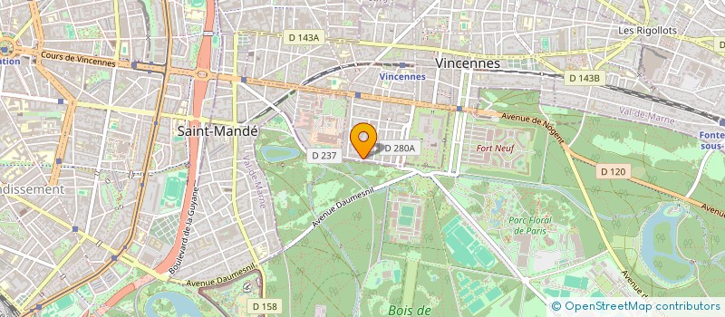 localisation de l'entreprise MADAME ANGELIQUE DERVELOY à VINCENNES