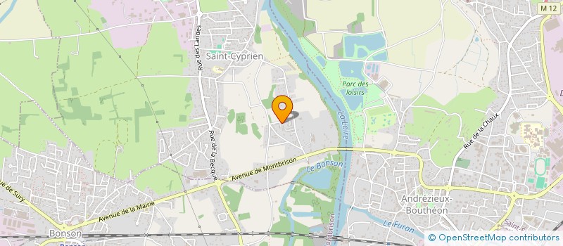 localisation de l'entreprise MADAME ANGELIQUE DESBORDES  BONSON