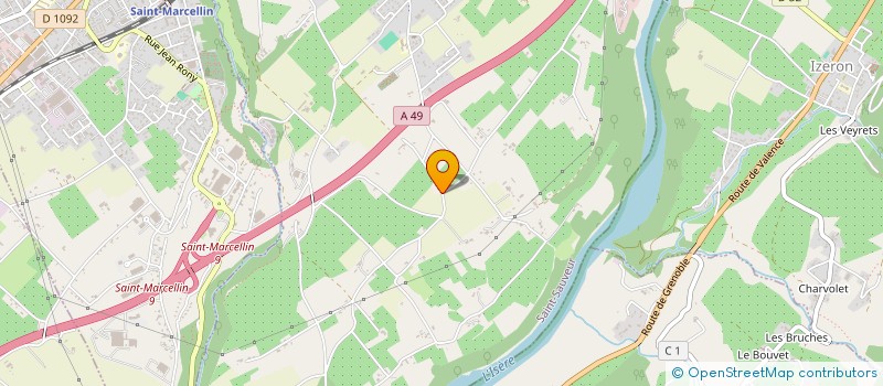 localisation de l'entreprise MADAME ANGELIQUE DIGLE  SAINT-SAUVEUR