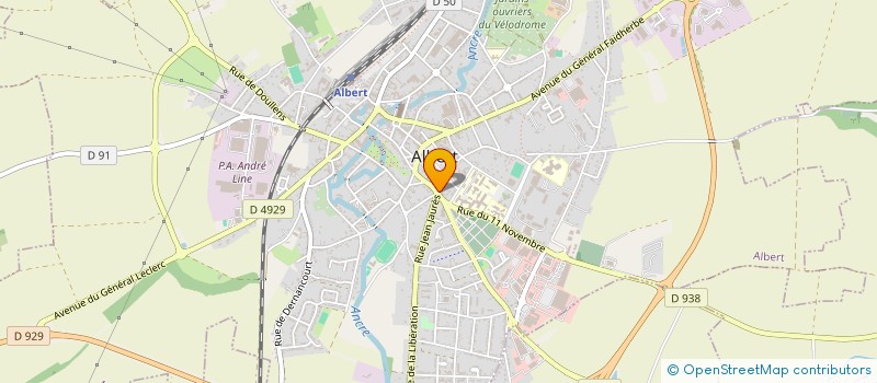 localisation de l'entreprise MADAME ANGELIQUE DIRUIT à CORBIE