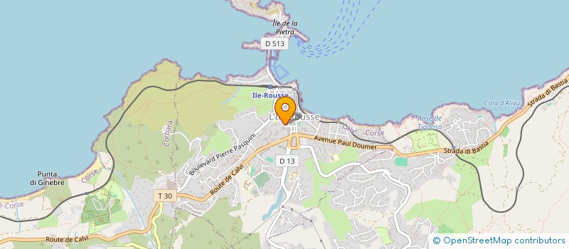 localisation de l'entreprise MADAME ANGELIQUE DOVEZE à L'ILE-ROUSSE