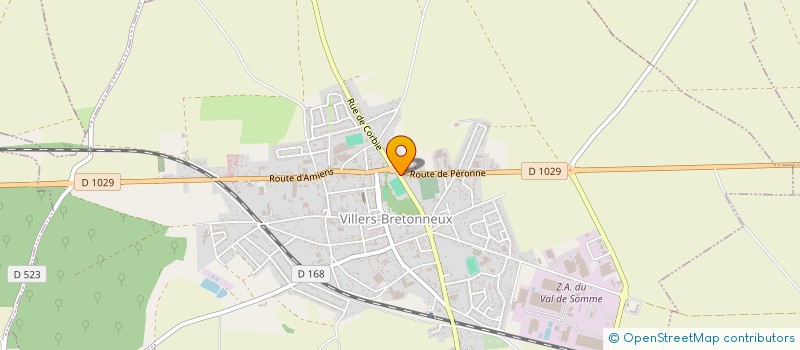 localisation de l'entreprise MADAME ANGELIQUE DRUVENT à VILLERS-BRETONNEUX