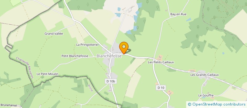 localisation de l'entreprise MADAME ANGELIQUE DUBREUIL  BLANCHEFOSSE-ET-BAY