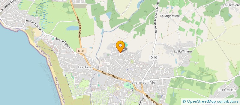 localisation de l'entreprise MADAME ANGELIQUE DUCHENE à BREM-SUR-MER
