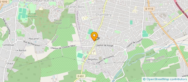 localisation de l'entreprise MADAME ANGELIQUE DUCOS  VILLENAVE-D'ORNON