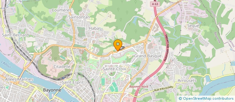localisation de l'entreprise MADAME ANGELIQUE DUCTEIL à BAYONNE