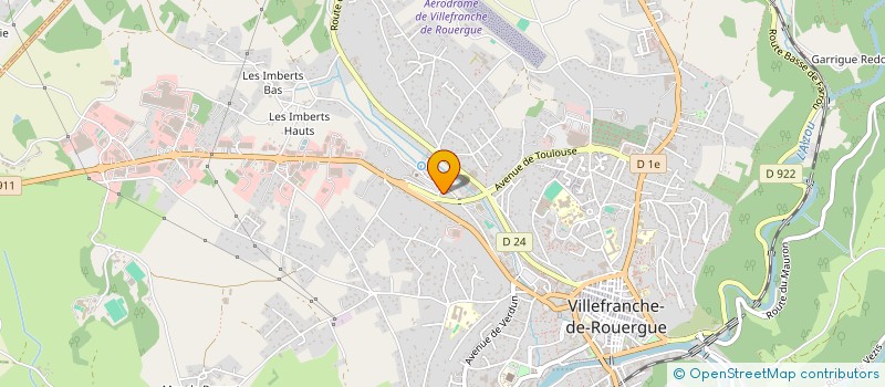 localisation de l'entreprise MADAME ANGELIQUE DUFOUR à VILLEFRANCHE-DE-ROUERGUE