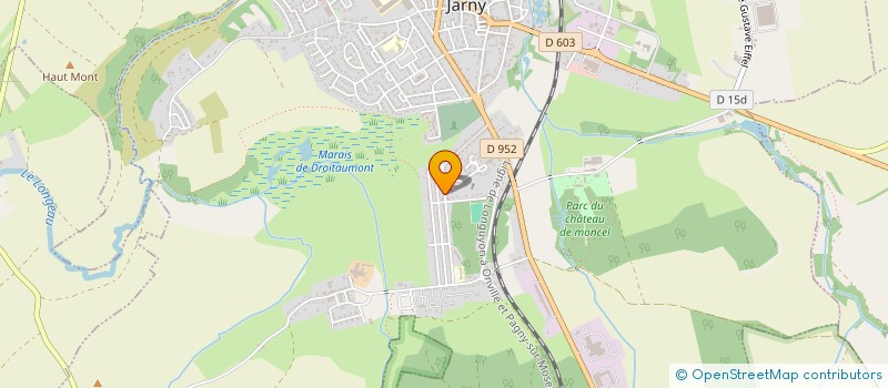 localisation de l'entreprise MADAME ANGELIQUE DUPONT  JARNY