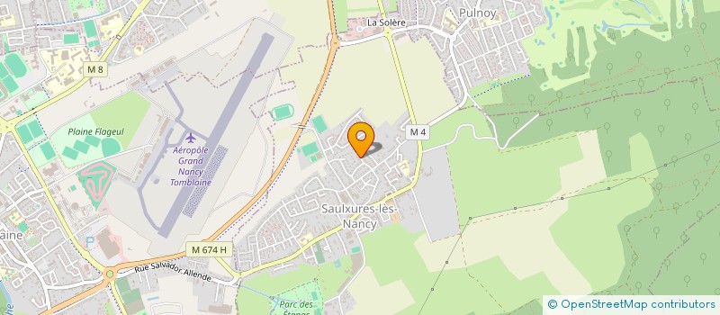 localisation de l'entreprise MADAME ANGELIQUE DUPRESSOIR  SAULXURES-LES-NANCY