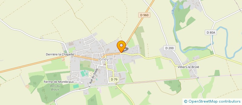 localisation de l'entreprise MADAME ANGELIQUE DUTOT  PINEY