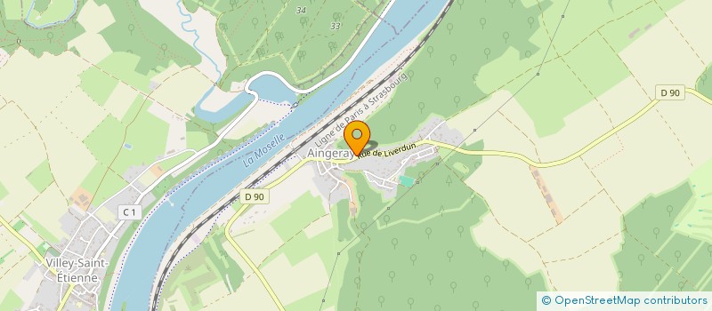 localisation de l'entreprise MADAME ANGELIQUE EISENBARTH  AINGERAY