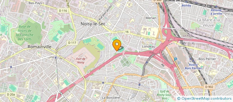 localisation de l'entreprise MADAME ANGELIQUE ELBAZ  NOISY-LE-SEC